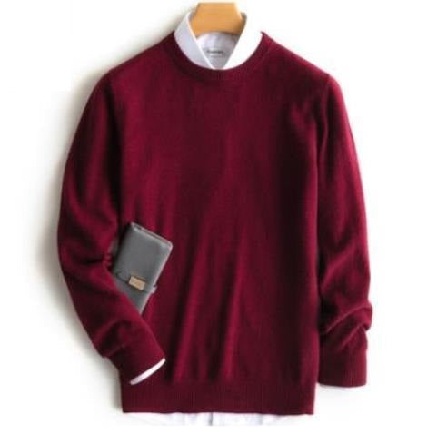 Soft Crew Neck Men's Sweater Regular Fit