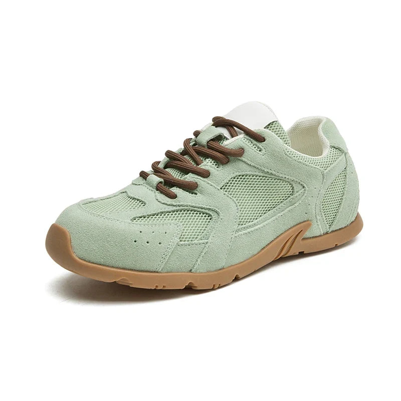 Classic Women's Lace Up Shoes - Comfortable Casual Sneakers