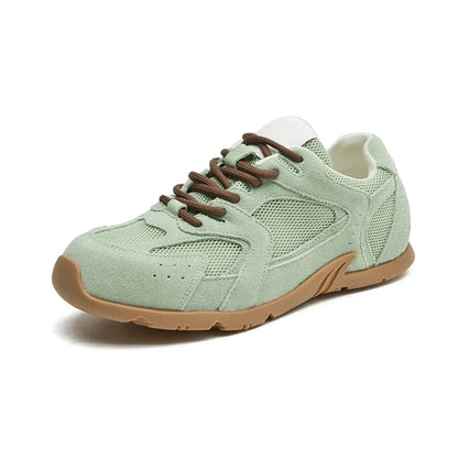Classic Women's Lace Up Shoes - Comfortable Casual Sneakers