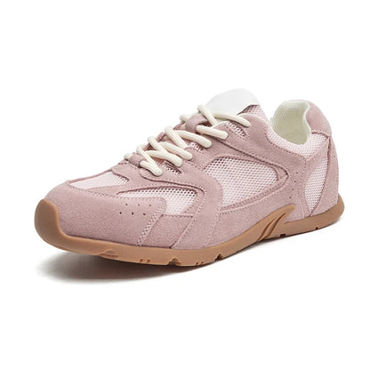 Classic Women's Lace Up Shoes - Comfortable Casual Sneakers