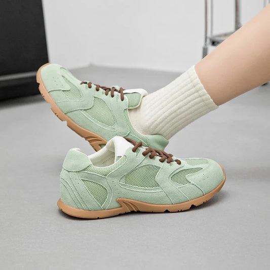 Classic Women's Lace Up Shoes - Comfortable Casual Sneakers - Nocini