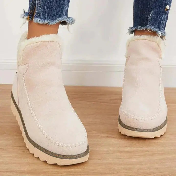 Warm Waterproof Women's Winter Boots - Classic Comfortable Style - Nocini