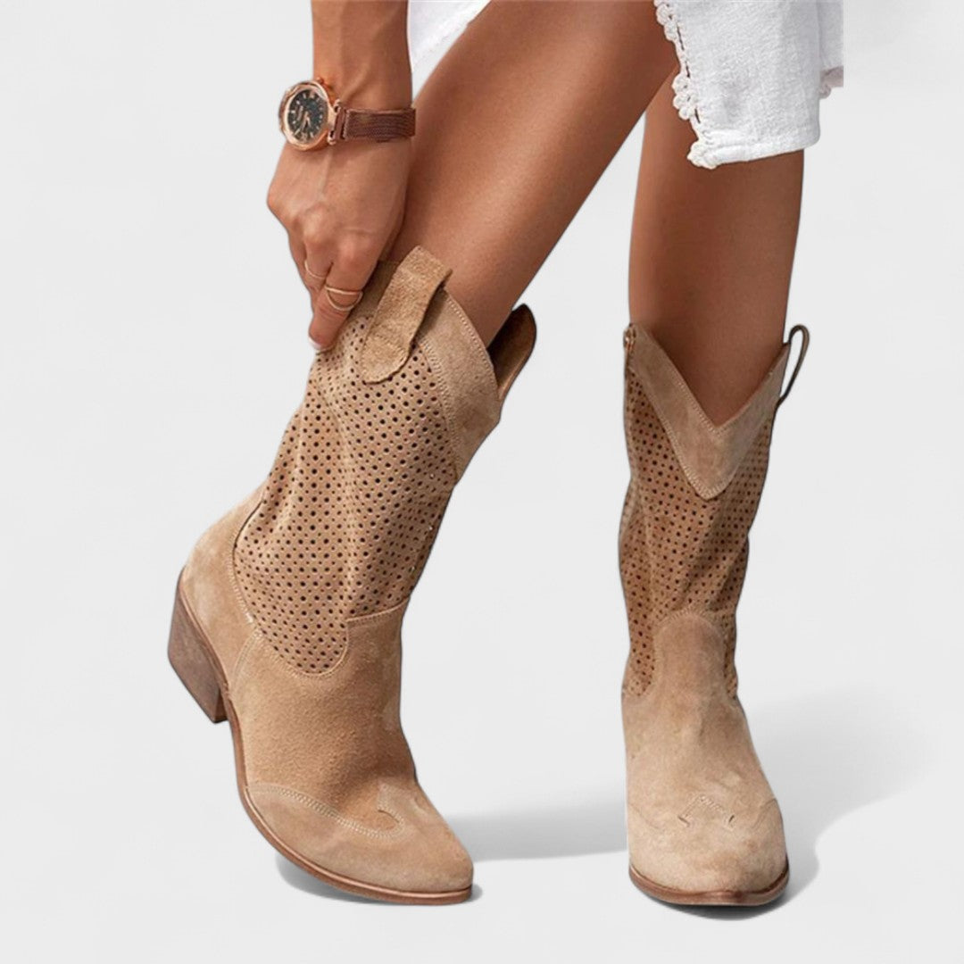 Maia | Stylish Cozy Ankle Boots - Olytrend