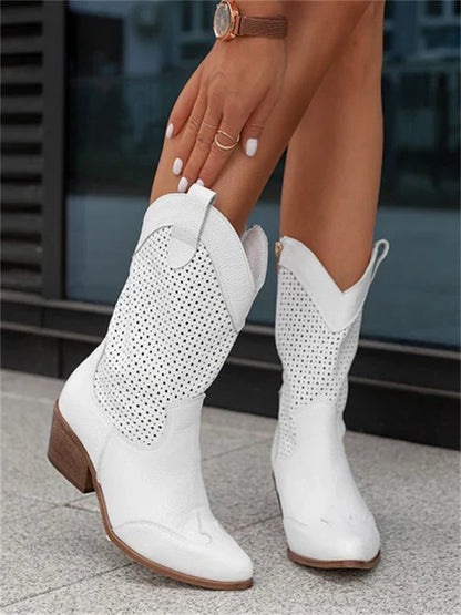 Trendy Ladies Western Riding Boots