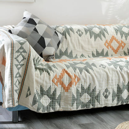 Soft Double Layer Breathable Throw Blanket