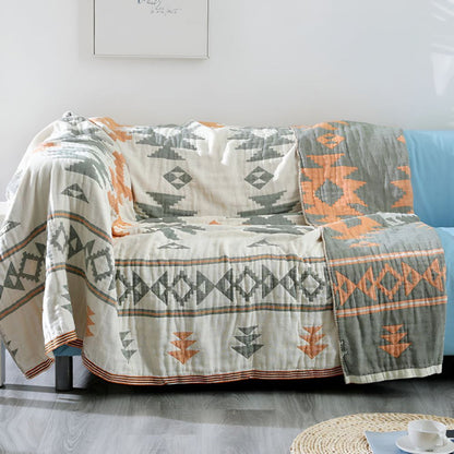 Soft Double Layer Breathable Throw Blanket