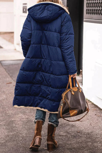 Warm Reversible Padded Winter Coat