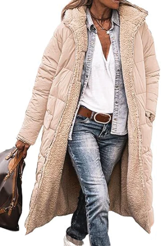 Warm Reversible Padded Winter Coat