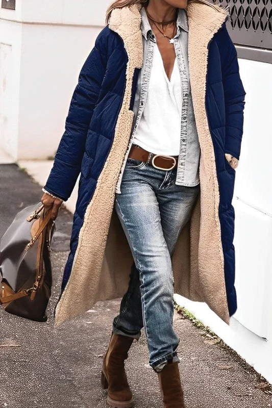 Warm Reversible Padded Winter Coat