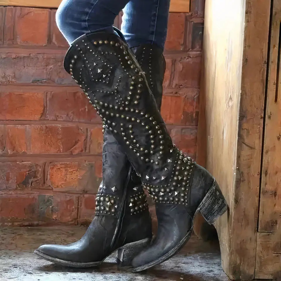 Tall High Heel Ankle Boots for Women - Elegant Style