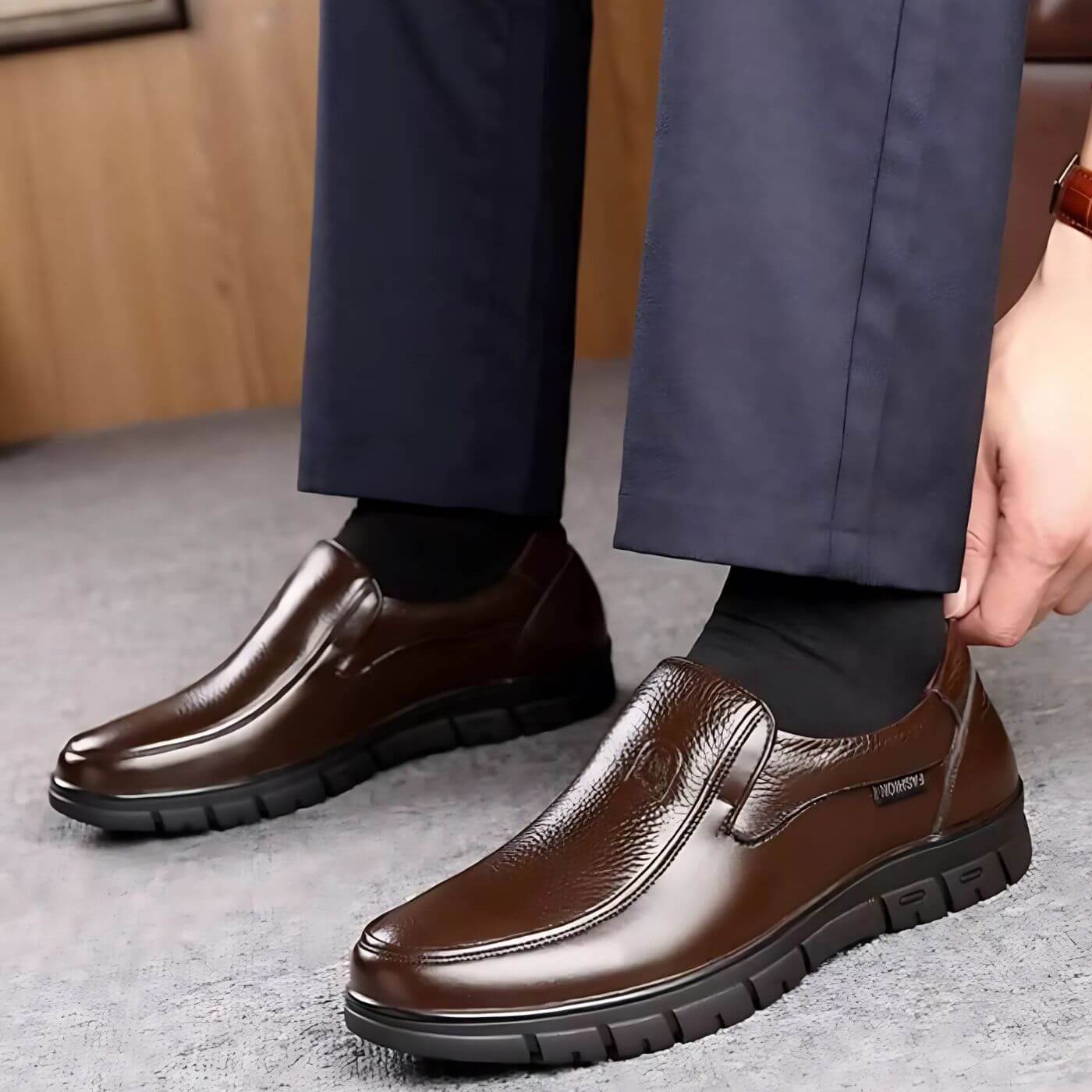 Classic Comfort Slip On Shoes