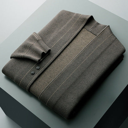 Cozy Wool Mix Sweater Cardigan