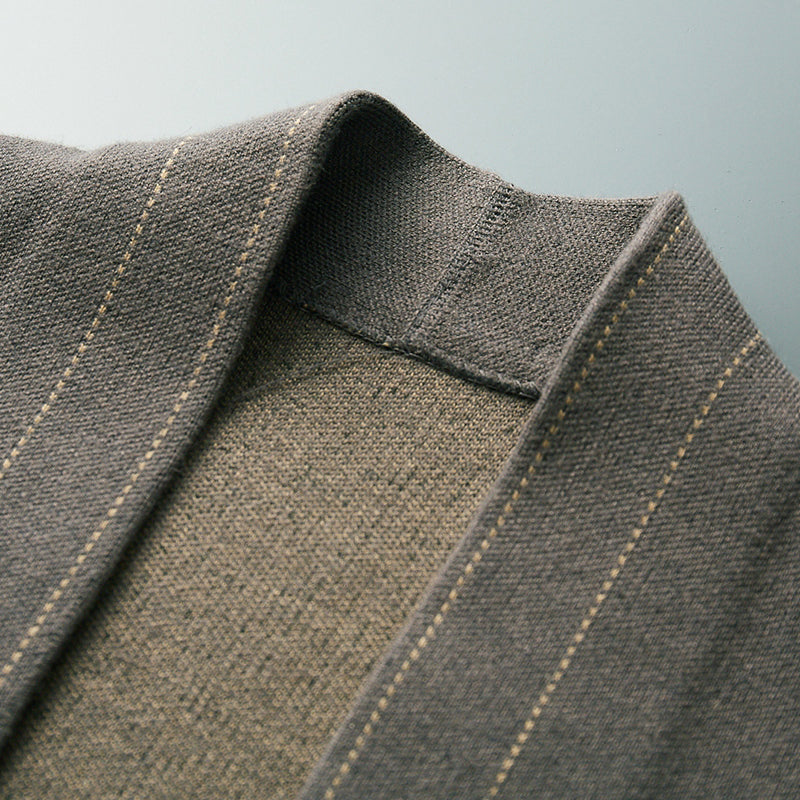 Cozy Wool Mix Sweater Cardigan