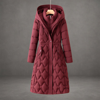 Warm Women's Quilted Puffer Parka Coat