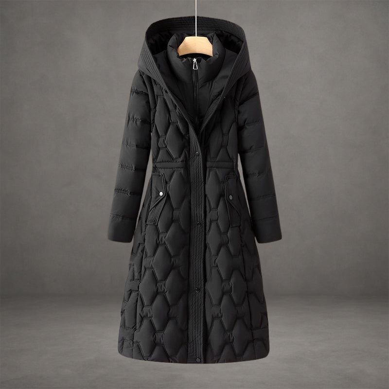 Warm Women's Quilted Puffer Parka Coat
