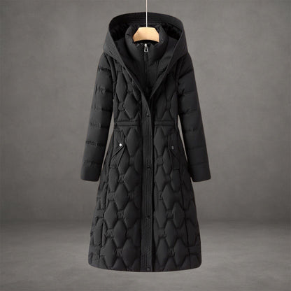 Warm Women's Quilted Puffer Parka Coat