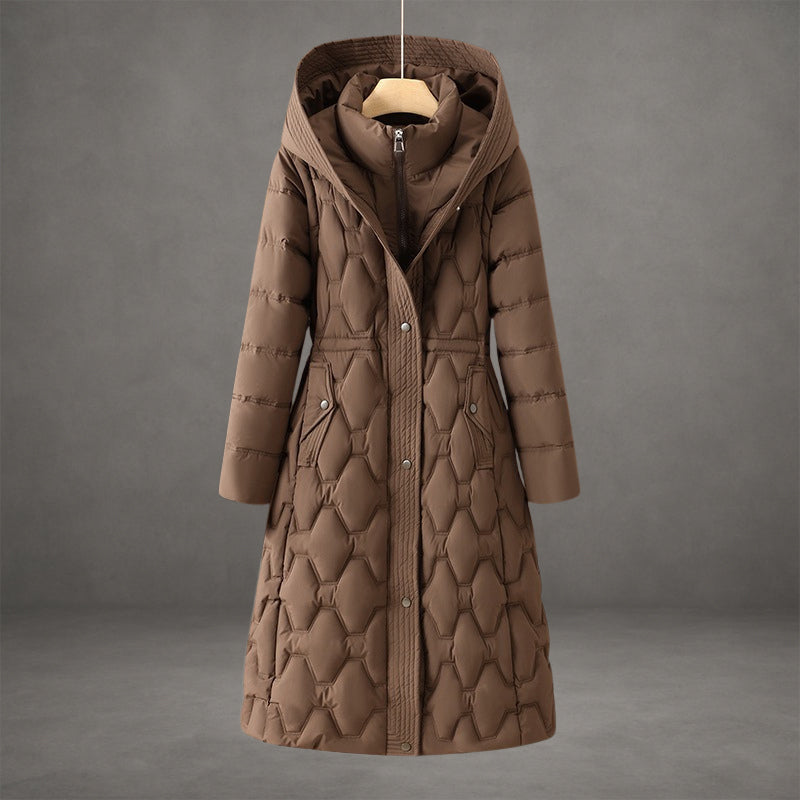 Warm Women's Quilted Puffer Parka Coat