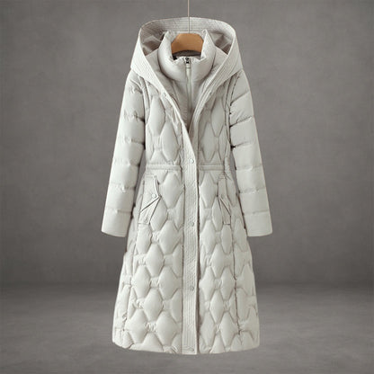 Warm Women's Quilted Puffer Parka Coat