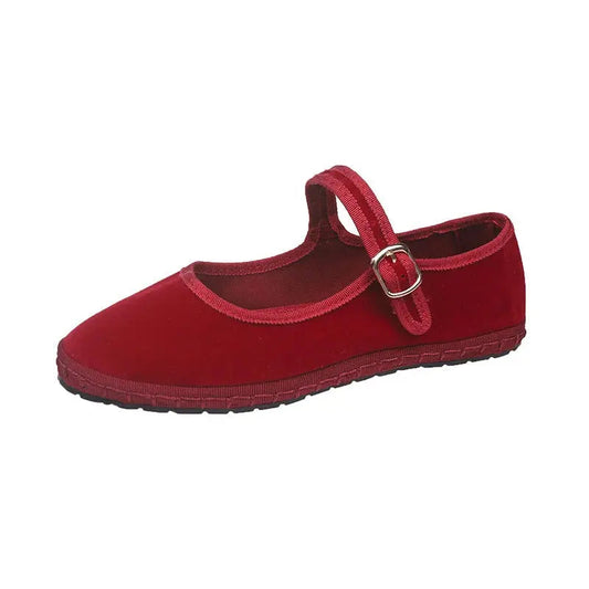 Classic Black Comfort Ballet Shoes for Women - Nocini