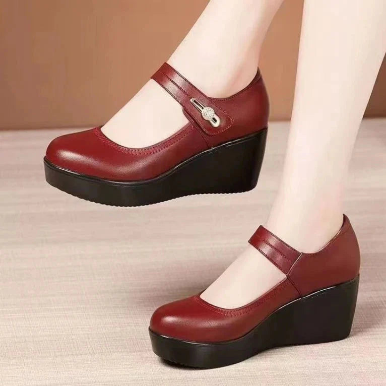 Classic Low Heel Women's Pumps - Easy Wearable Shoes