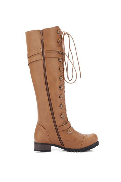 Tall Black Leather Boots for Women - Chic High Heels - Nocini
