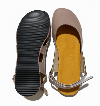 Comfortable Low Heel Slingback Women's Shoes - Olytrend