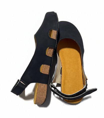 Comfortable Low Heel Slingback Women's Shoes