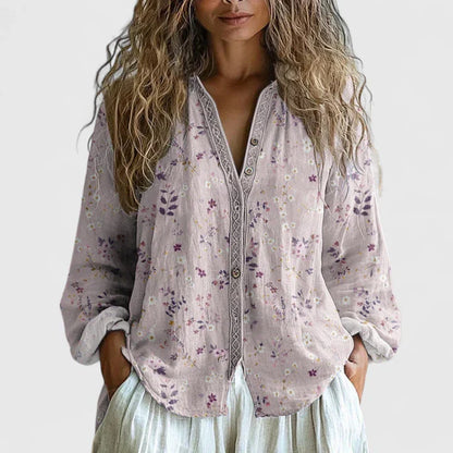 Relaxed Fit Casual Blouse