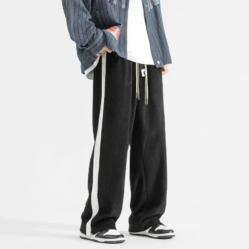 Comfortable Casual Sweatpants with Side Stripes