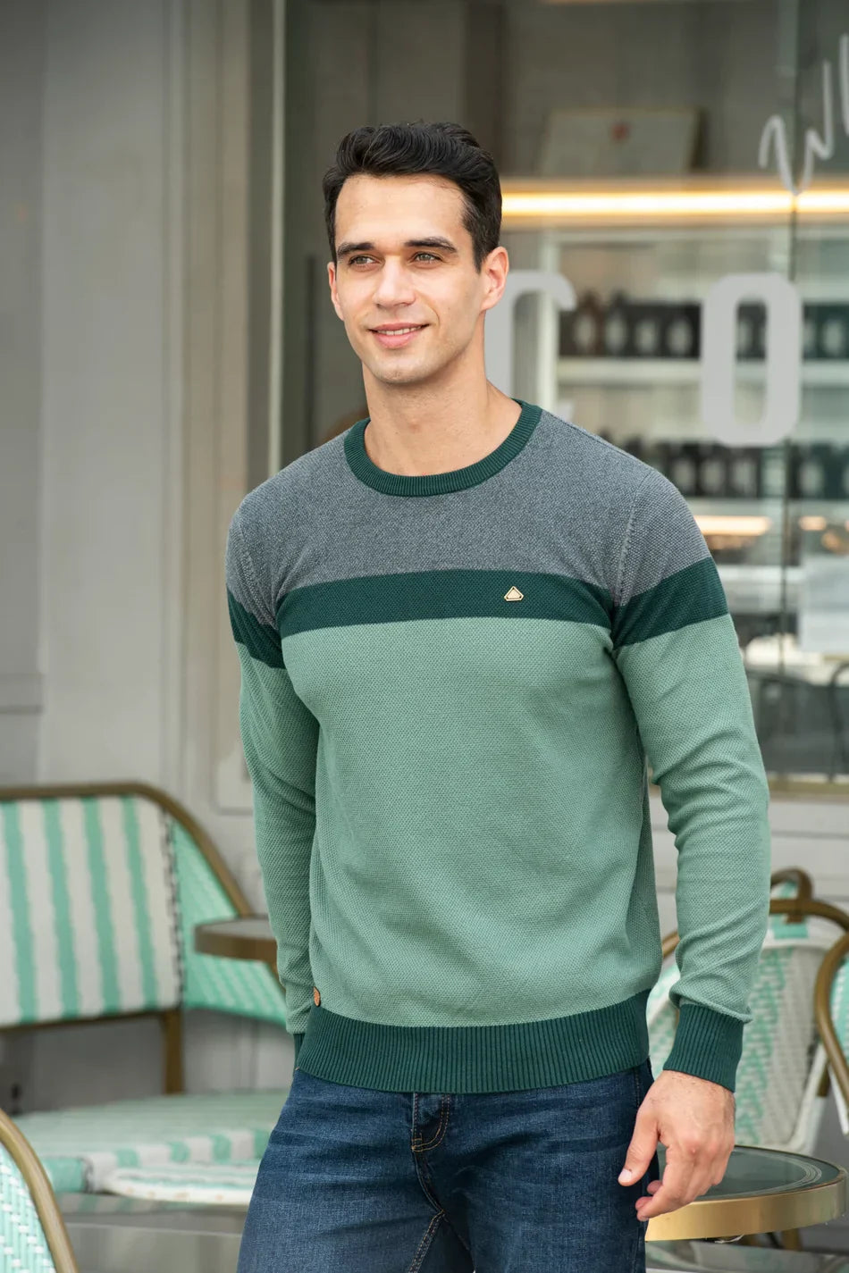 Tough Outdoor Men's Knit Sweater