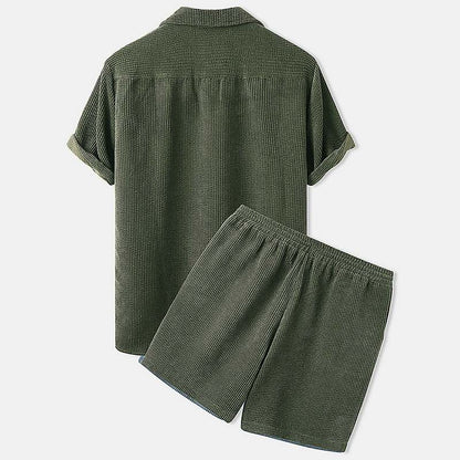 Casual Breathable Men's Summer Outfit Set