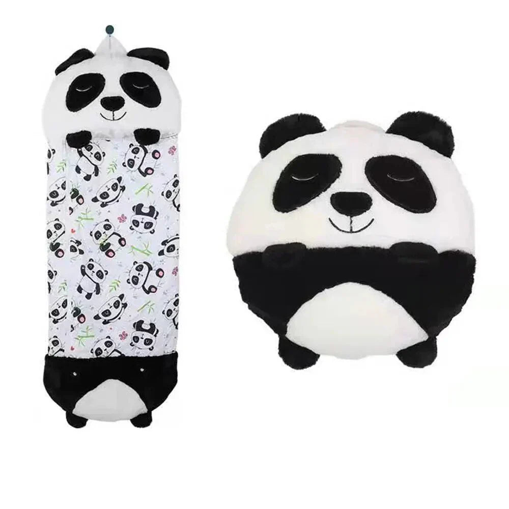 Cozy Kids Sleep Bag with Plush Toy