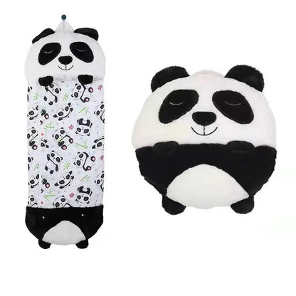 Cozy Kids Sleep Bag with Plush Toy