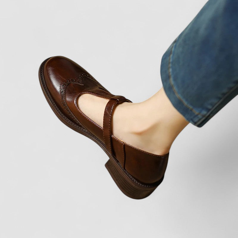 Comfortable Flat Mary Jane Shoes