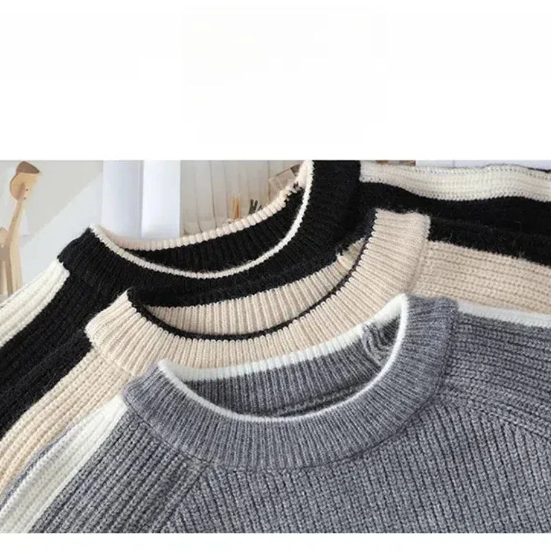 Casual Fit Crew Neck Sweater