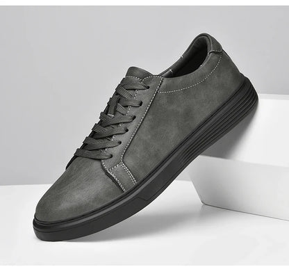 Authentic Real Leather Low Top Sneaker