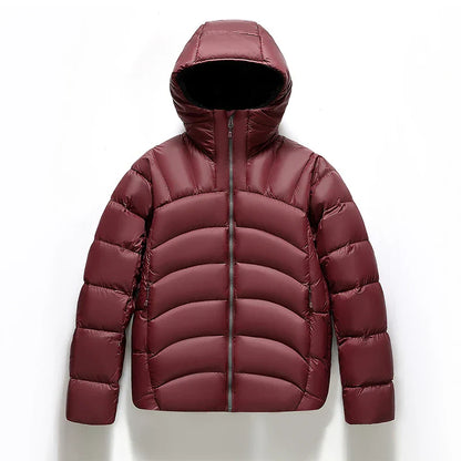 Warm Quilted Hooded Puffer Jacket