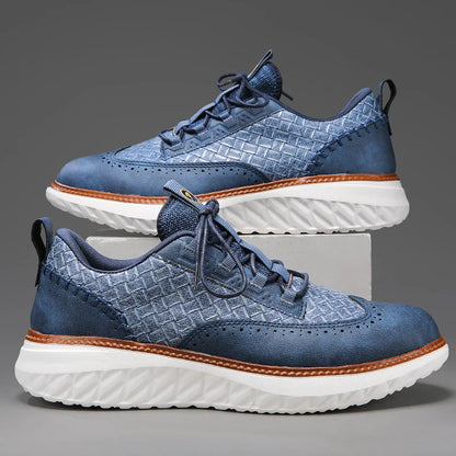 Colorful Quilted Tennis Shoes