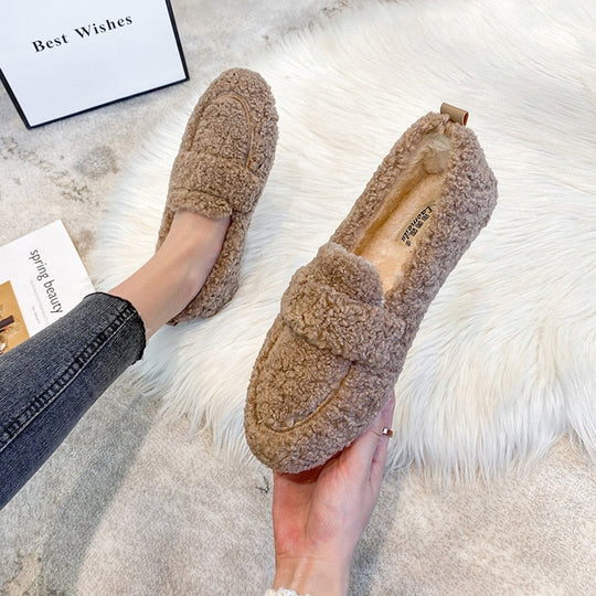 Soft Fuzzy Slippers for Ladies - Olytrend