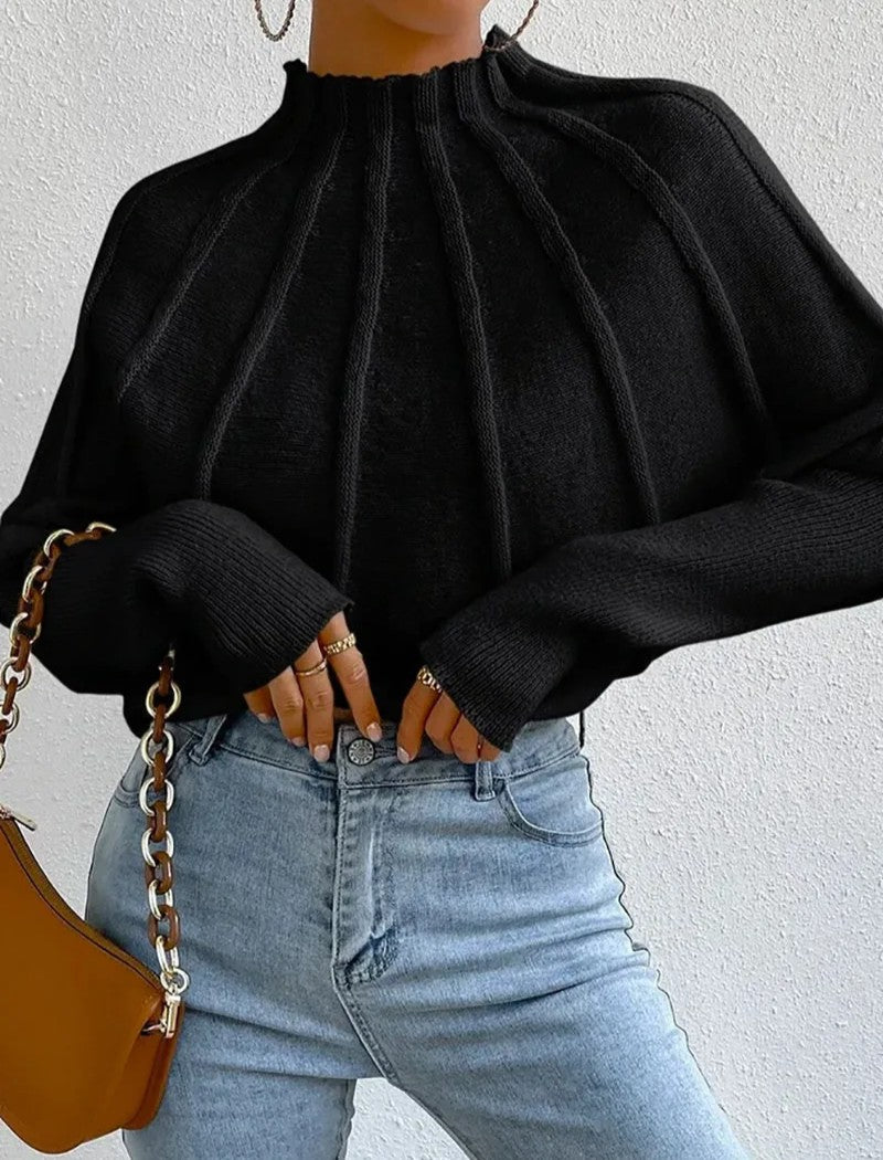 Bright Colorful Crew Sweater