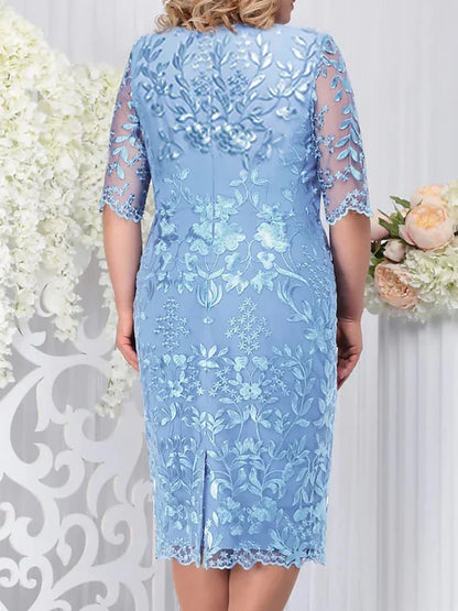 Curvy Women's Fashionable Dress