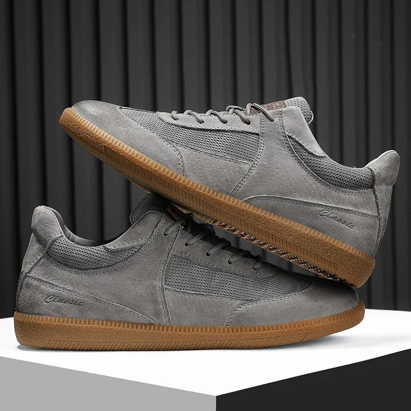Soft Suede Low Top Casual Sneaker
