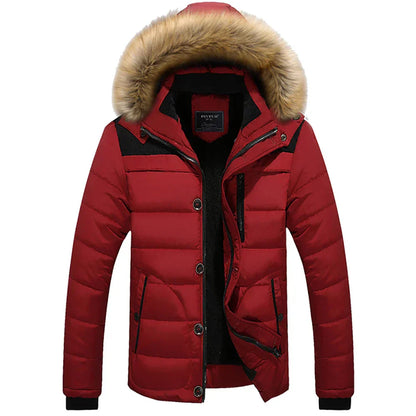 Classic Fit Padded Hip Length Jacket