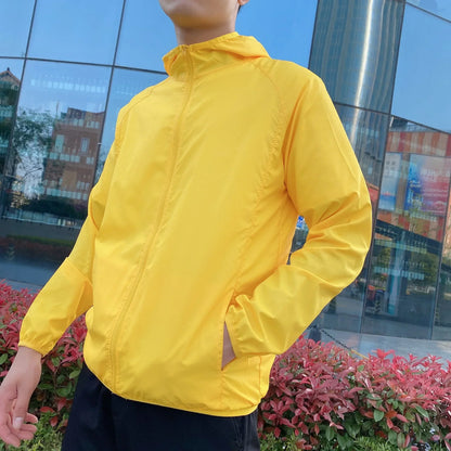 Waterproof Men's Lightweight Windbreaker Coat
