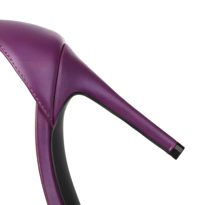 Elegant Buckle High Heel Shoes