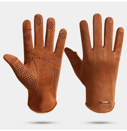 Tight Fit Work Gloves with Studded Accents