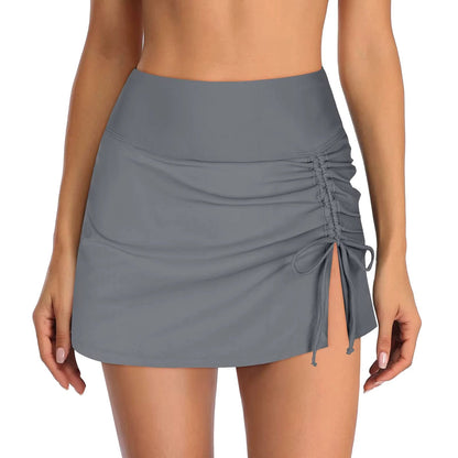 Flattering Mid Waist Swimsuit Skirt