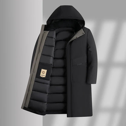 Warm Waterproof Winter Trench Coat
