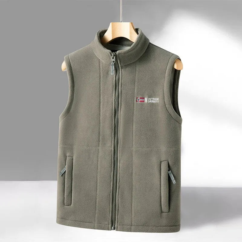 Warm Fleece Gilet Vest