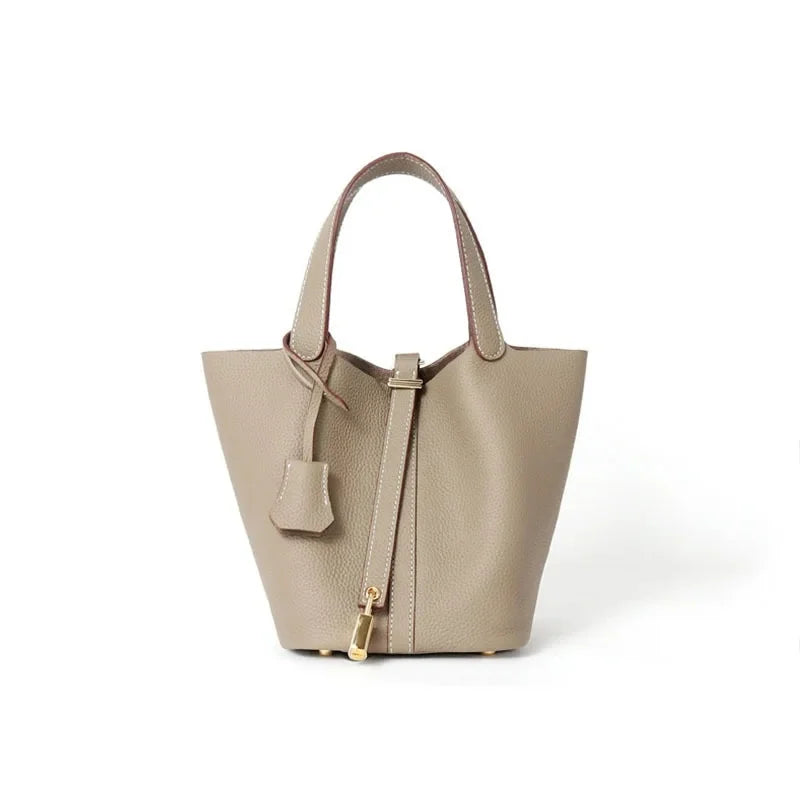 Classic Genuine Leather Handbag